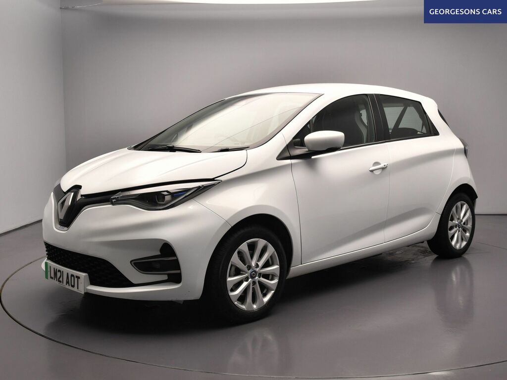Renault Zoe 52Kwh Iconic Hatchback LM21AOT White #4