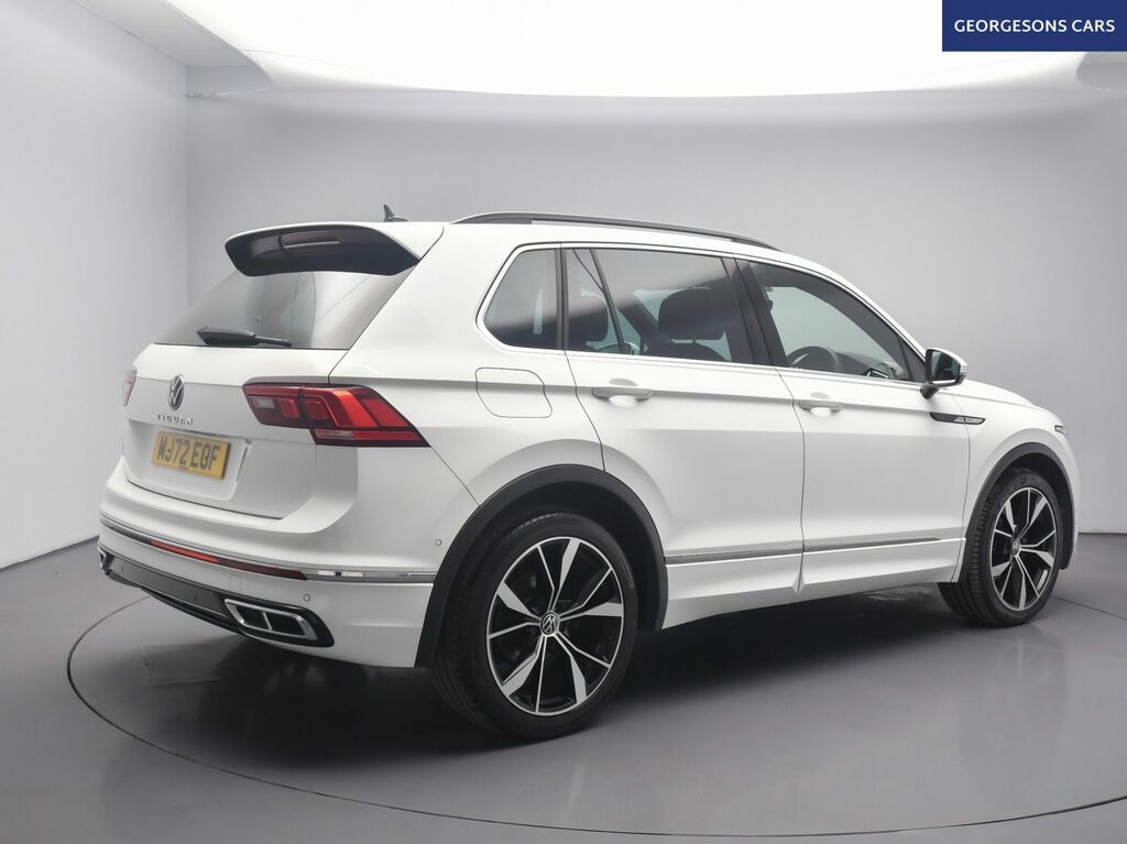 Volkswagen Tiguan Tdi R-line Suv White #6
