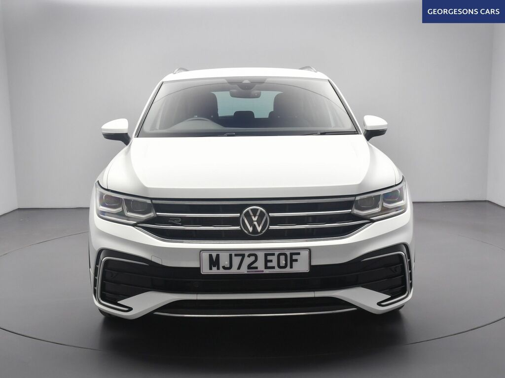 Volkswagen Tiguan Tdi R-line Suv White #3