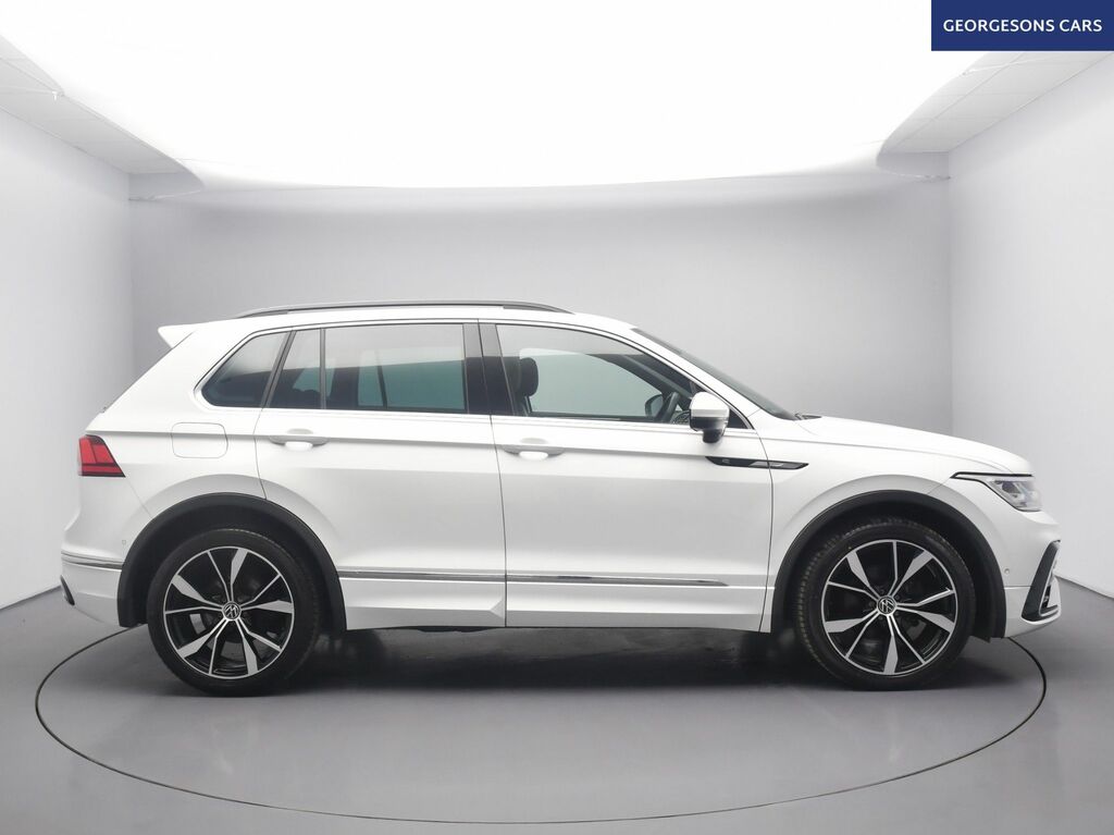 Volkswagen Tiguan Tdi R-line Suv White #5