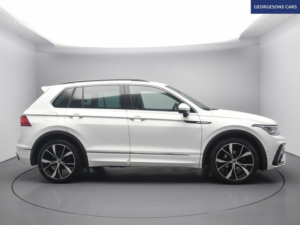 Volkswagen Tiguan Tdi R-line Suv VN72YFT White #5