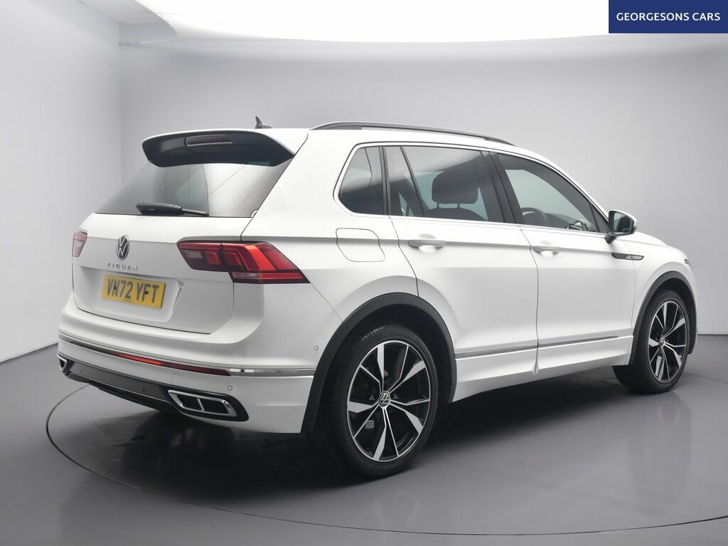 Volkswagen Tiguan Tdi R-line Suv VN72YFT White #6