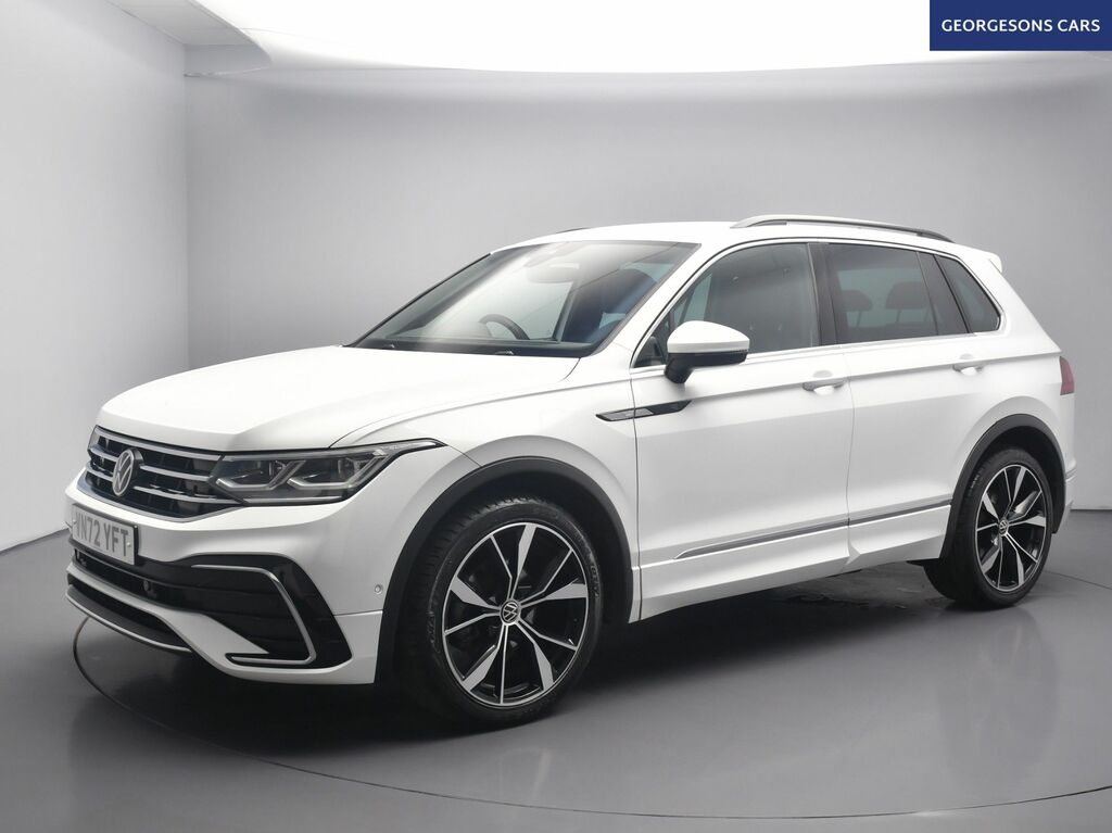 Volkswagen Tiguan Tdi R-line Suv VN72YFT White #4
