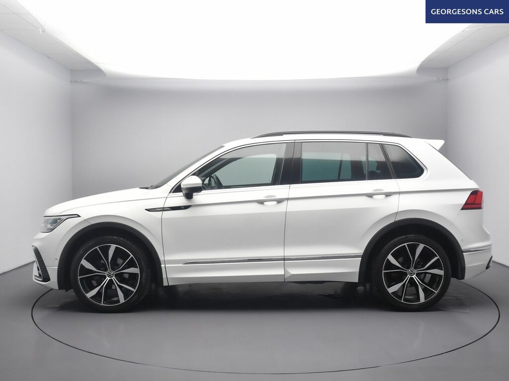 Volkswagen Tiguan Tdi R-line Suv VN72YFT White #2