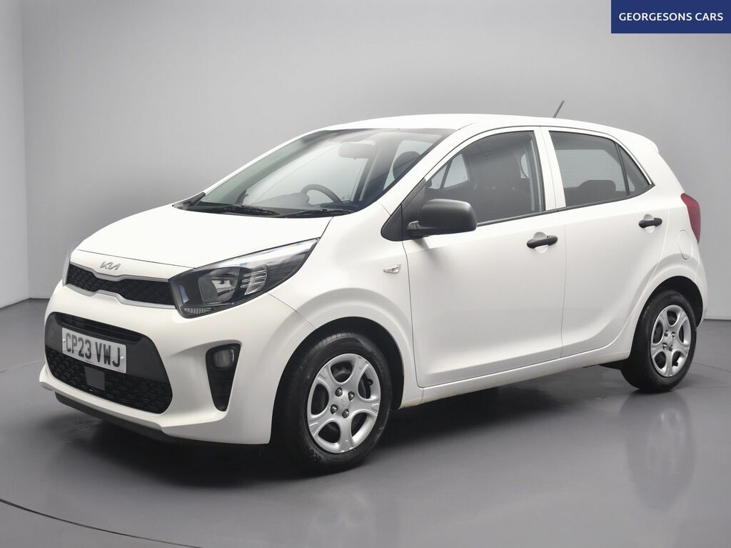 Kia Picanto Dpi 1 Hatchback CP23VWJ White #4