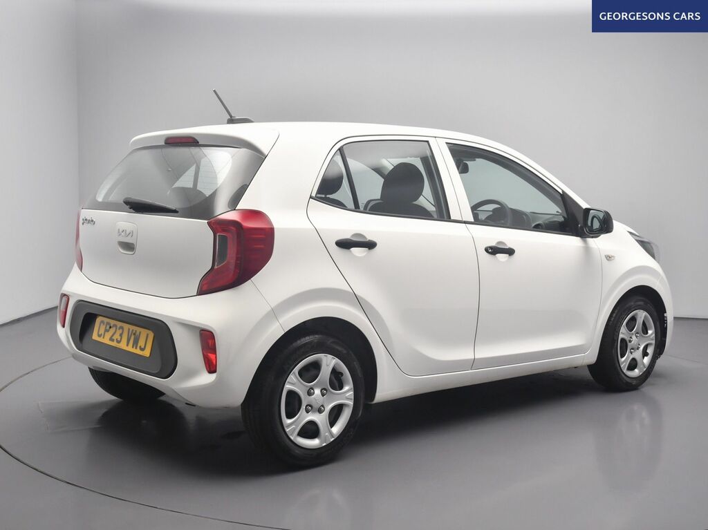 Kia Picanto Dpi 1 Hatchback CP23VWJ White #6