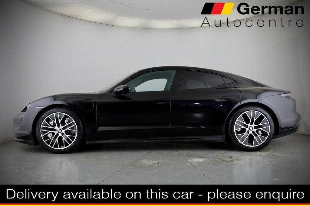 Porsche Taycan Saloon WG72YTK Black #3