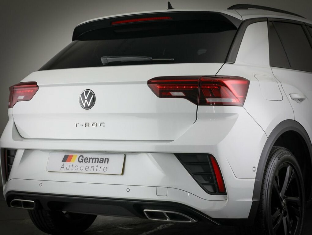 Volkswagen T-Roc Hatchback YC72RNU White #5