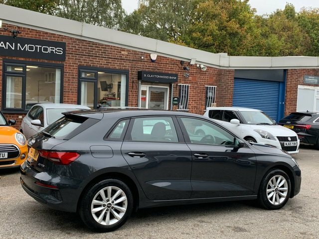 Audi A3 1.0 Tfsi 30 Technik KM22AUY Grey #4