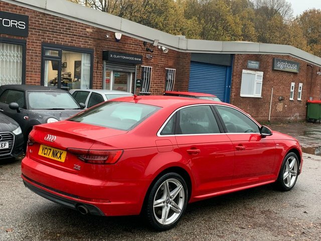Audi A4 2.0 Tfsi S Line YC17NKX Red #3