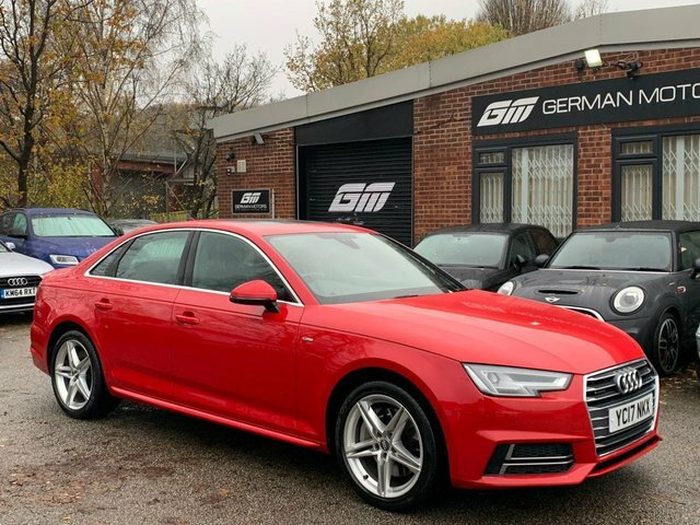 Audi A4 2.0 Tfsi S Line Red