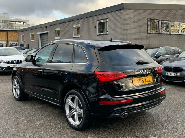 Audi Q5 2.0 Tdi S Line LX65XCL Black #4
