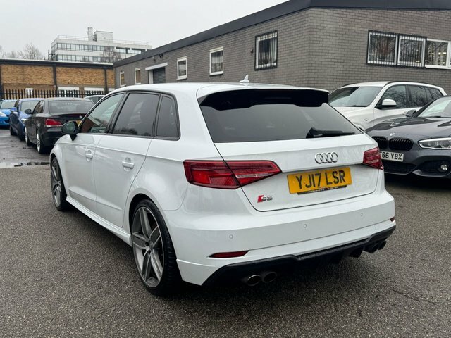 Audi S3 2.0 Tfsi Black Edition YJ17LSR White #6
