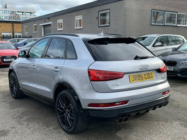 Audi Q3 2.0 Tfsi Black Edition JO05COU Silver #4