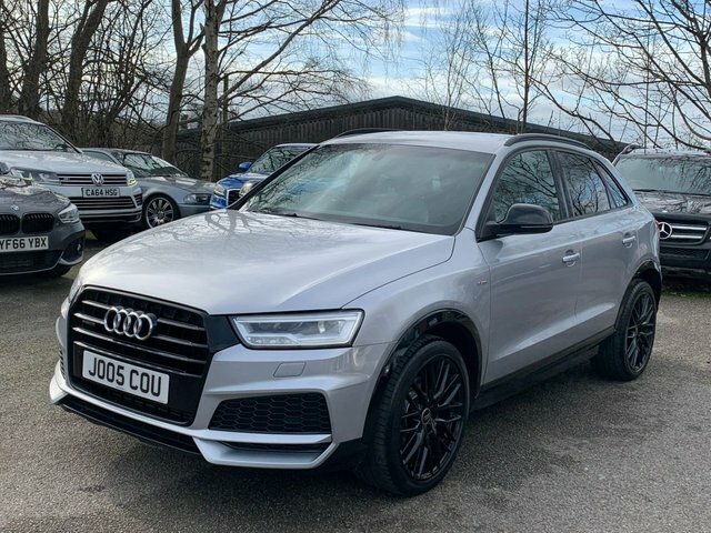 Audi Q3 2.0 Tfsi Black Edition JO05COU Silver #2