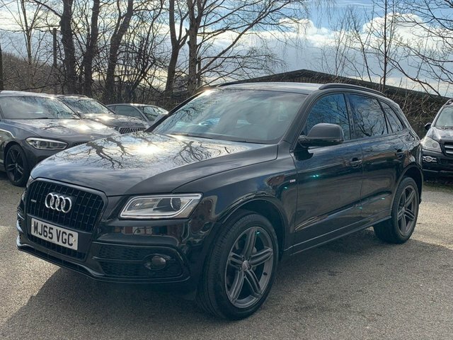 Audi Q5 2.0 Tdi S Line MJ65VGC Black #2