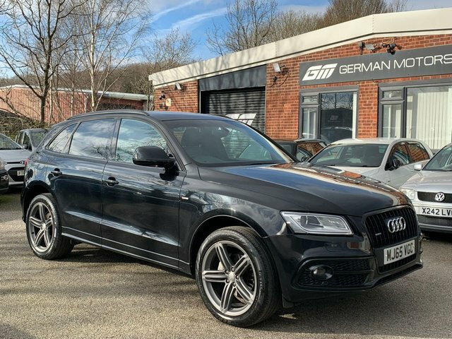 Audi Q5 2.0 Tdi S Line MJ65VGC Black #5
