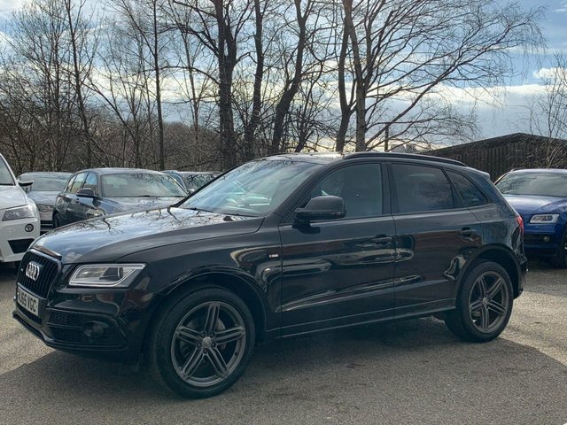 Audi Q5 2.0 Tdi S Line MJ65VGC Black #6