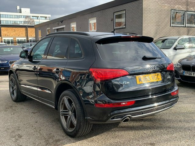 Audi Q5 2.0 Tdi S Line MJ65VGC Black #4