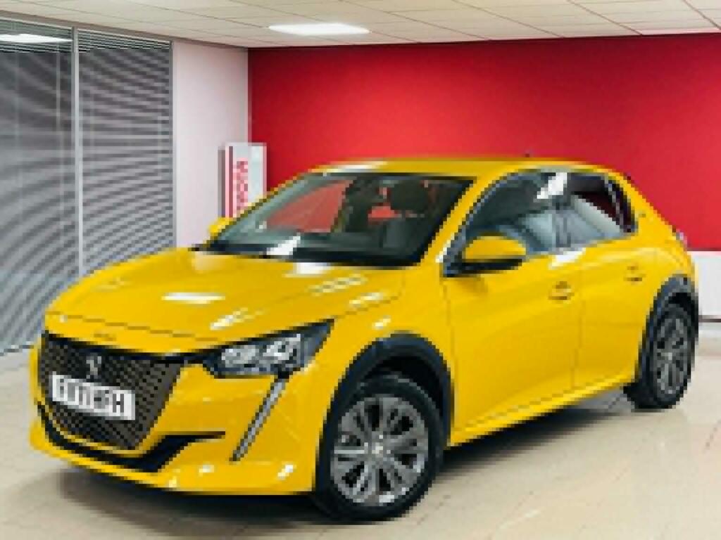Peugeot e-208 Hatchback 50Kwh Allure 202171 FV71HFH Yellow #2