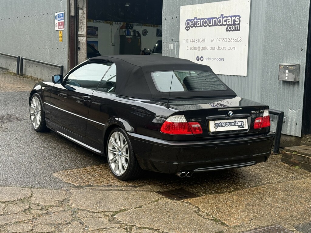 BMW 3 Series Convertible 3.0 330Ci M Sport Convertible 200404 Black #3