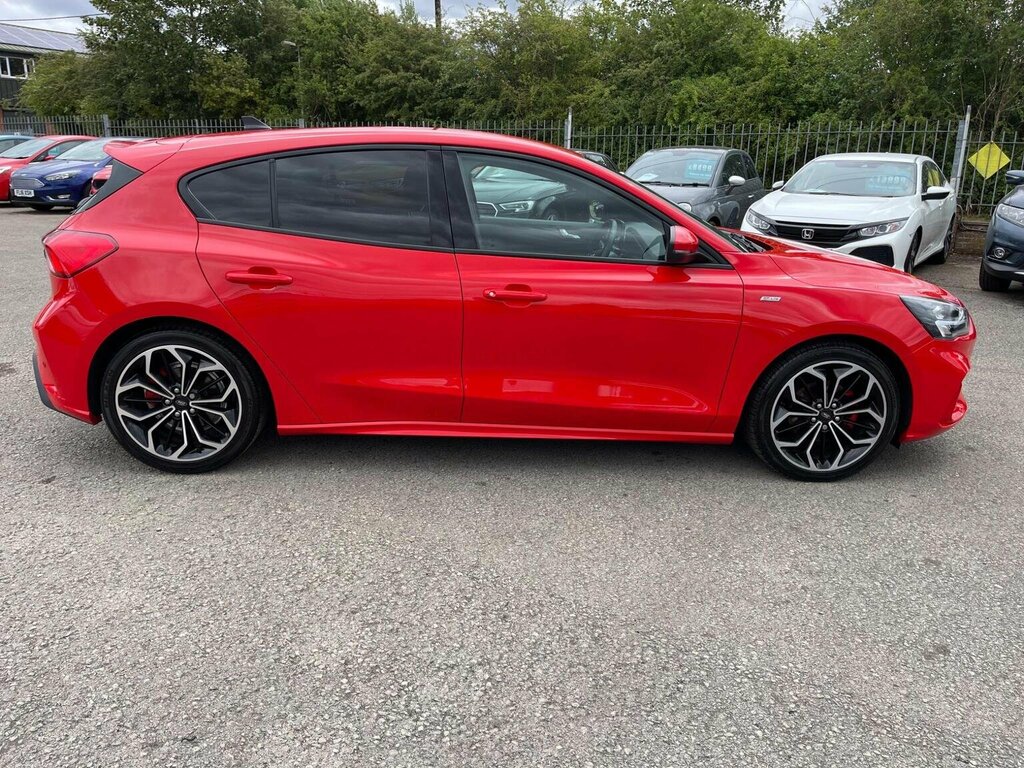 Ford Focus 1.0T Ecoboost Mhev St-line X Edition Euro 6 Ss YY21FXP Red #4