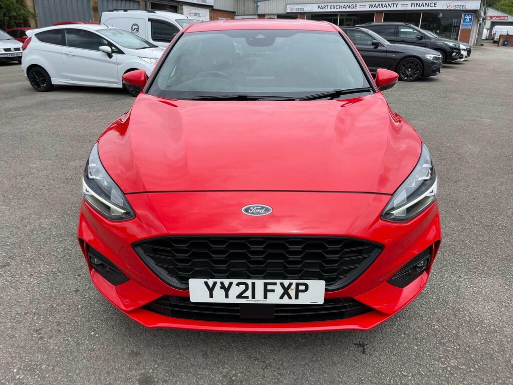 Ford Focus 1.0T Ecoboost Mhev St-line X Edition Euro 6 Ss YY21FXP Red #3