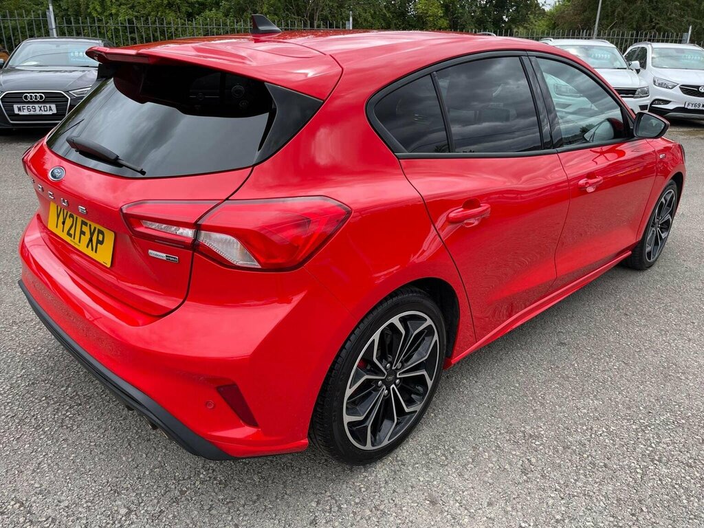 Ford Focus 1.0T Ecoboost Mhev St-line X Edition Euro 6 Ss YY21FXP Red #5