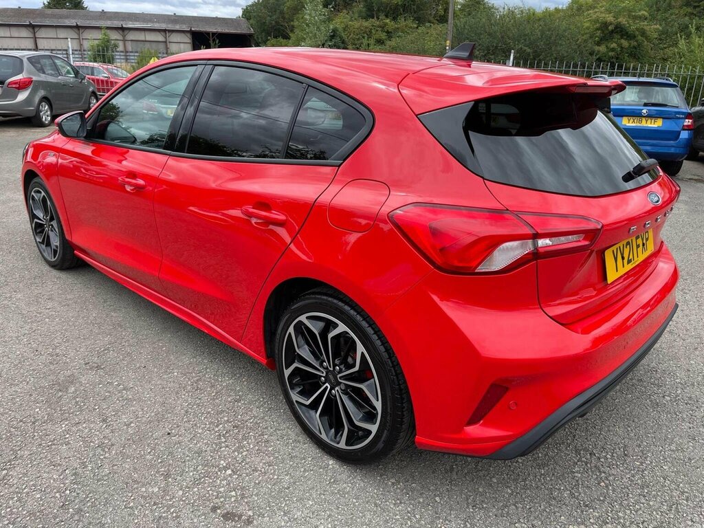 Ford Focus 1.0T Ecoboost Mhev St-line X Edition Euro 6 Ss YY21FXP Red #2