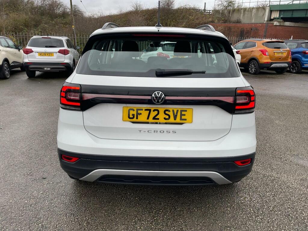 Volkswagen T-Cross 1.0 Tsi Se Edition Dsg Euro 6 Ss GF72SVE White #5