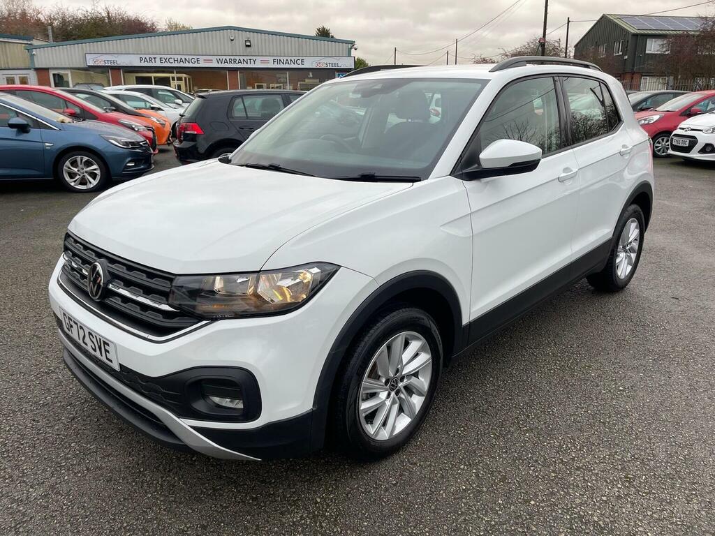 Volkswagen T-Cross 1.0 Tsi Se Edition Dsg Euro 6 Ss GF72SVE White #2