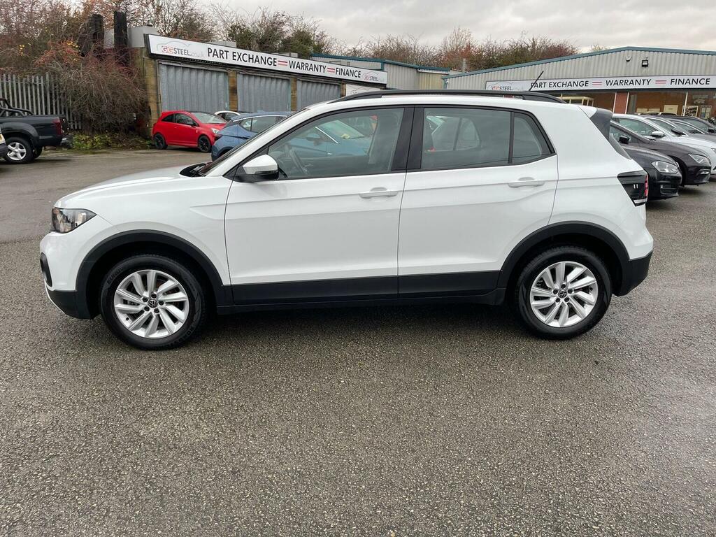 Volkswagen T-Cross 1.0 Tsi Se Edition Dsg Euro 6 Ss GF72SVE White #4