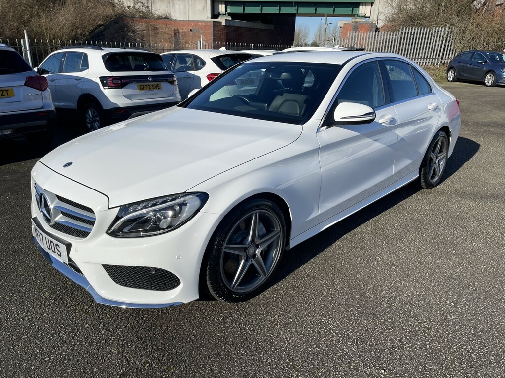 Mercedes-Benz C Class 2.1 C250d Amg Line White