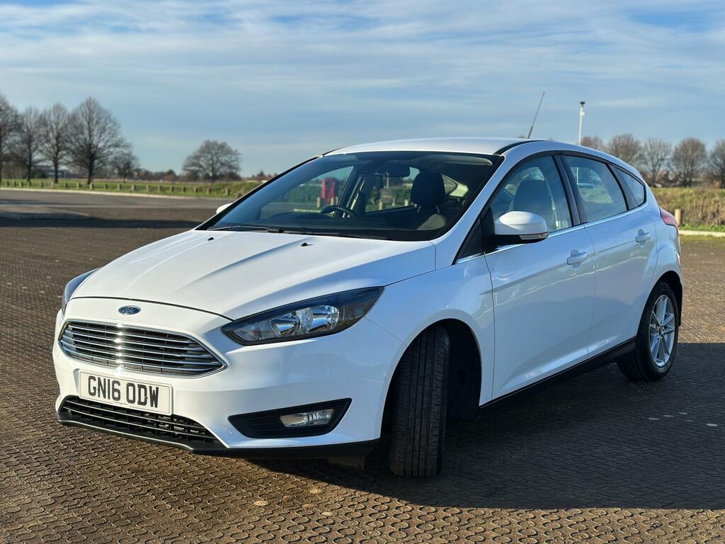 Ford Focus 1.6 Zetec Powershift Euro 6 White #3