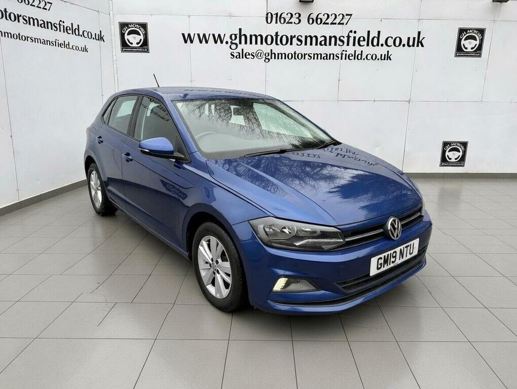 Volkswagen Polo Hatchback 1.0 Evo Se Euro 6 Ss 201919 Blue