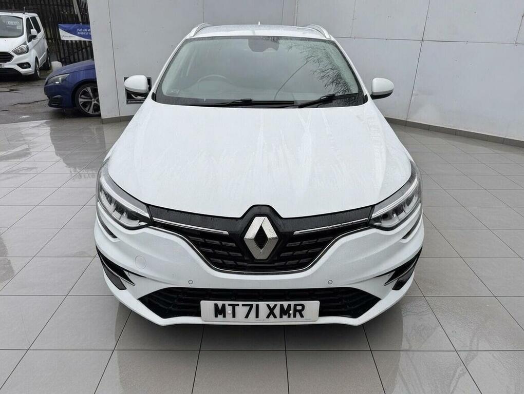 Renault Megane Estate 1.5 Blue Dci Iconic Sport Tourer Euro 6 S White #2