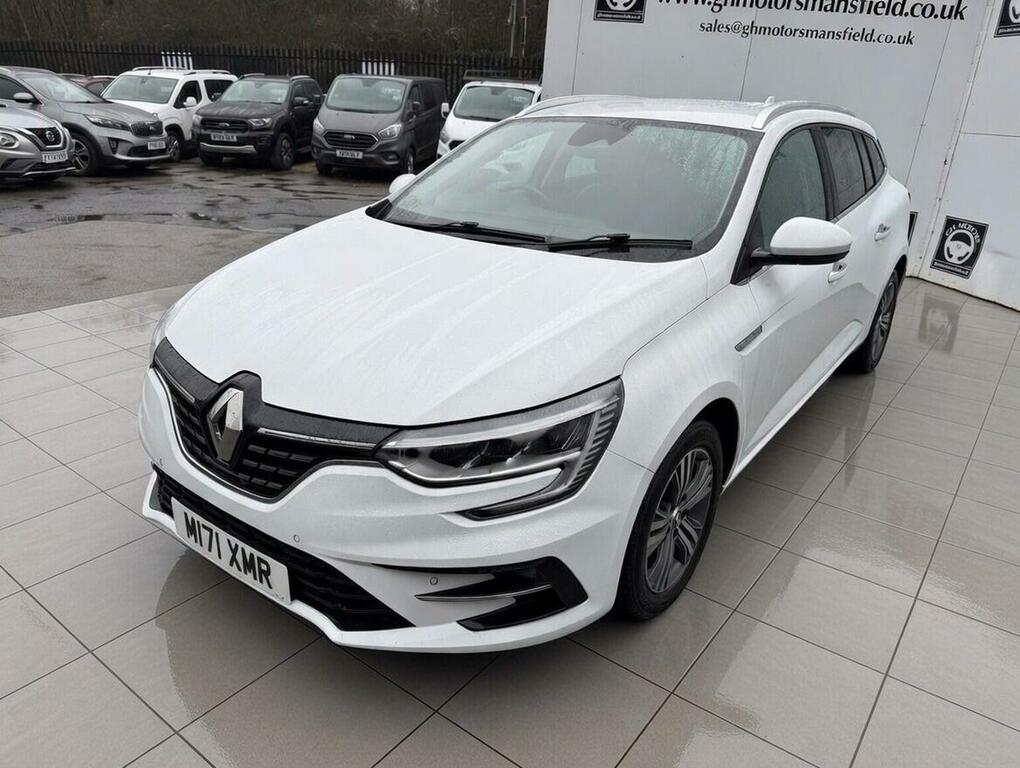 Renault Megane Estate 1.5 Blue Dci Iconic Sport Tourer Euro 6 S White #3