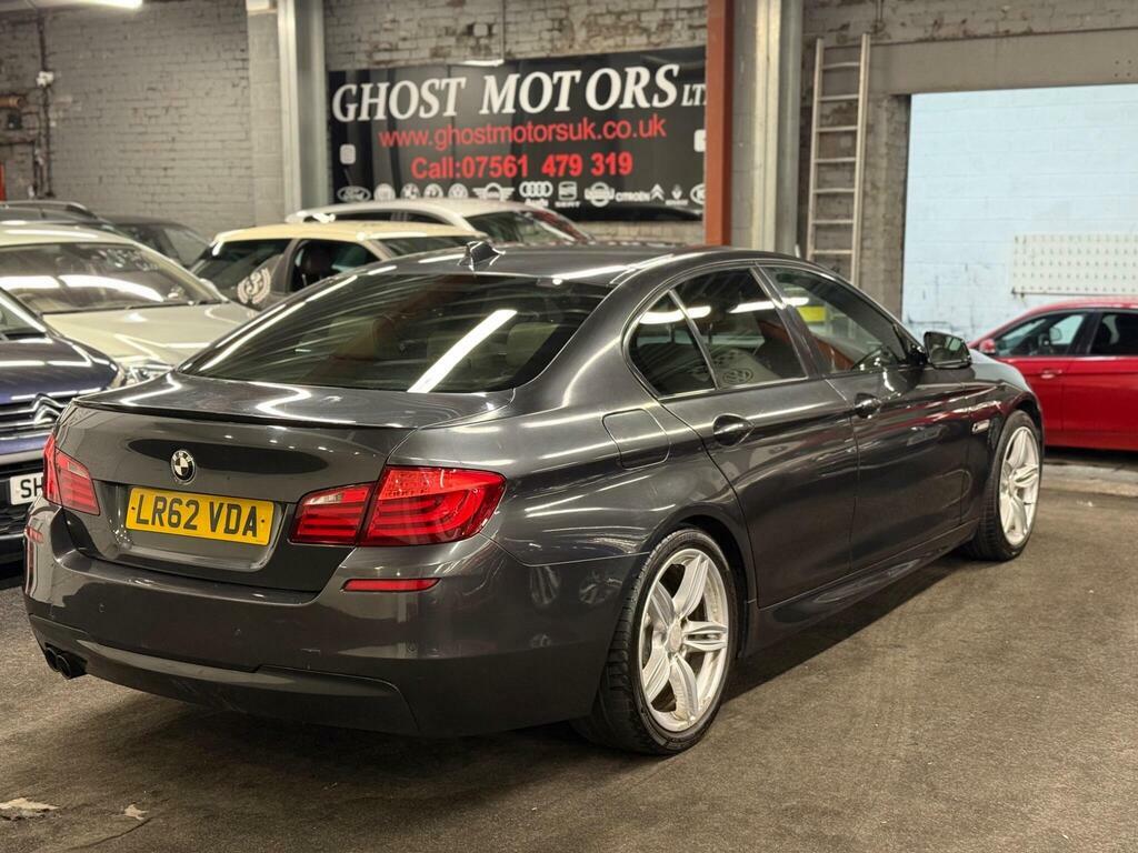 BMW 5 Series 2.0 520D M Sport Steptronic Euro 5 S S LR62VDA Grey #4