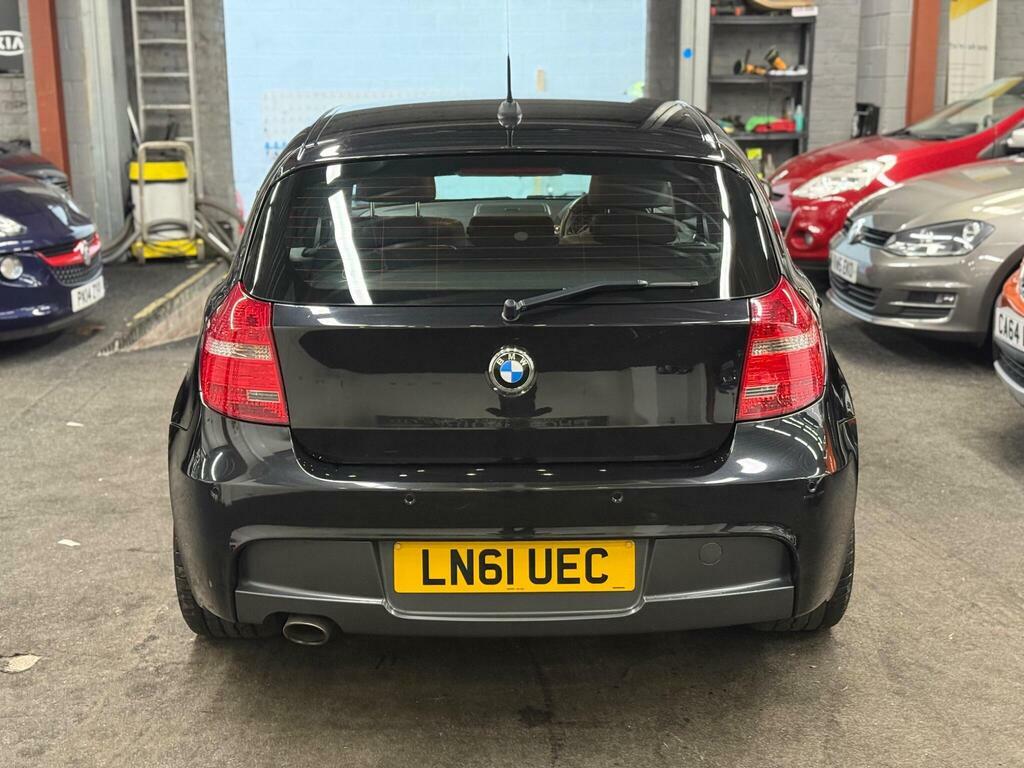 BMW 1 Series 2.0 120D M Sport Steptronic Euro 5 Black #5
