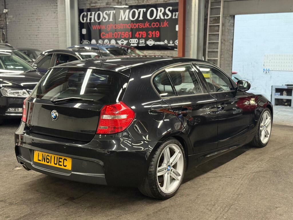 BMW 1 Series 2.0 120D M Sport Steptronic Euro 5 Black #4