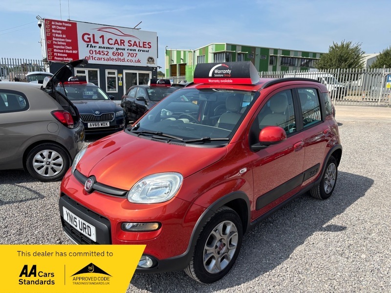 Fiat Panda Twinair78k Miles 35 Road Red