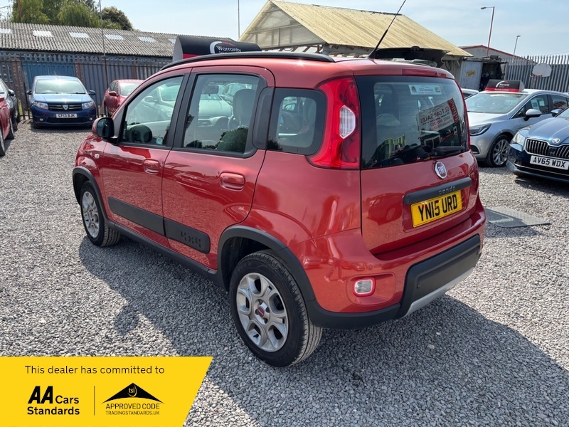 Fiat Panda Twinair78k Miles 35 Road YN15URD Red #6
