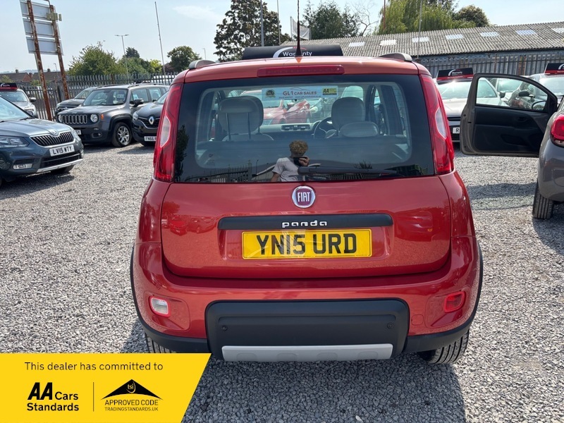 Fiat Panda Twinair78k Miles 35 Road YN15URD Red #4