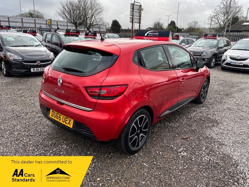 Renault Clio Dynamique Nav 16V DU66UEX Red #5