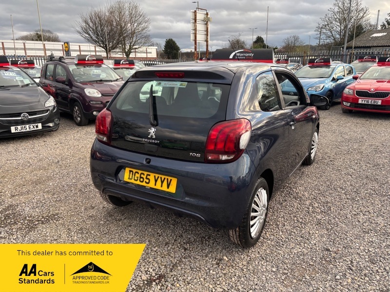 Peugeot 108 Active 2 Keys DG65YYV Blue #5