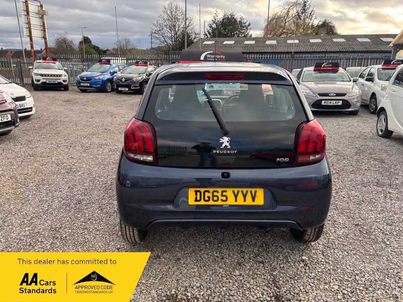Peugeot 108 Active 2 Keys DG65YYV Blue #2