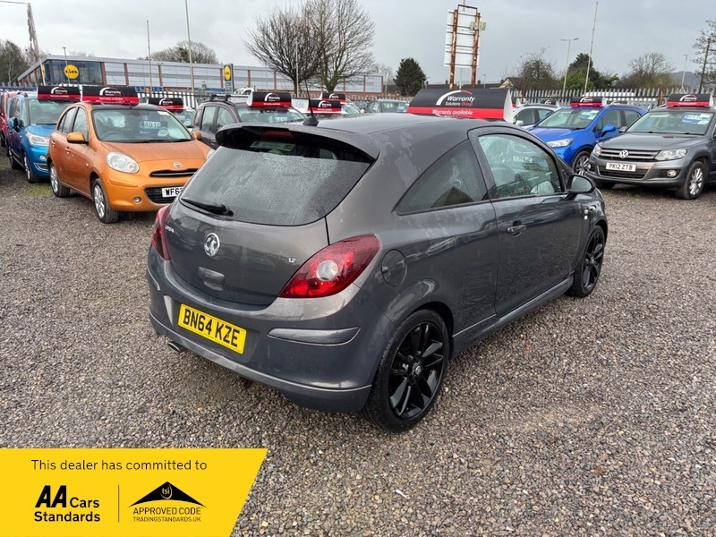Vauxhall Corsa Limited Editionulez Compliantservice History73k BN64KZE Grey #5