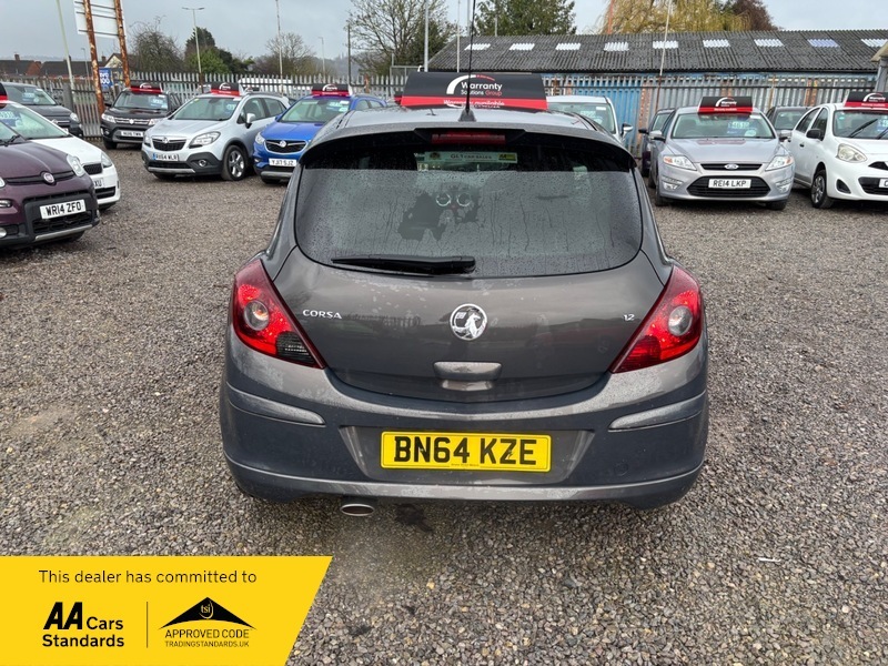 Vauxhall Corsa Limited Editionulez Compliantservice History73k BN64KZE Grey #2