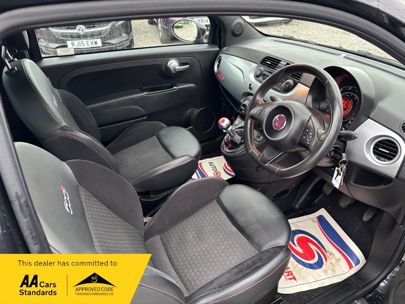 Fiat 500 Sulez Complaint Low Insurance3m YP63OFN Black #2
