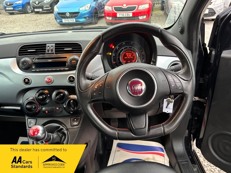 Fiat 500 Sulez Complaint Low Insurance3m YP63OFN Black #3